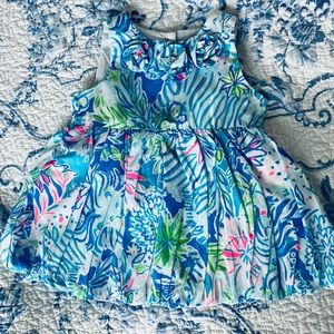 Lilly Pulitzer Baby Britta Bubble Dress Size 6-12m